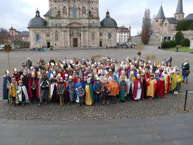 Diözesale Aussendung der Sternsinger im Hohen Dom zu Fulda (Foto:Karl-Franz Thiede)